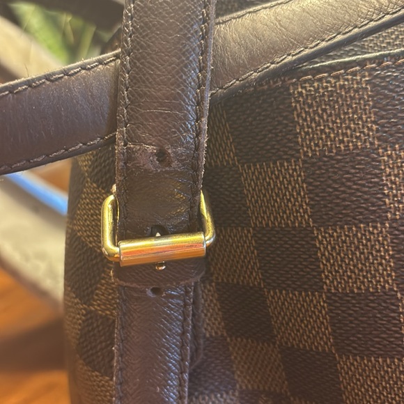 Louis Vuitton DAMIER EBENE Belem MM shoulder bag with COA EUC - Picture 3 of 12